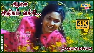 Download lagu ஆசை அதிகம் வச்சு மனச அடக்கி வைக்கலாமா...| 4K Video Song | Marupadiyum | Rohini | Raj 4K Songs mp3 Download lagu ஆசை அதிகம் வச்சு மனச அடக்கி வைக்கலாமா...| 4K Video Song | Marupadiyum | Rohini | Raj 4K Songs mp3