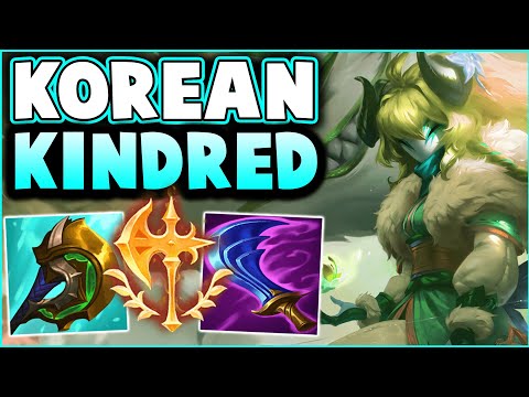 How Good Is the Rank 1 Korean Kindred Divine sunder build!? Korean Kindred Build - League Of Legends