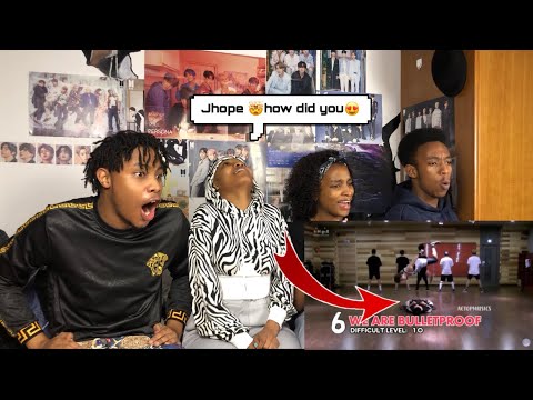 Lennerz react to EASY to HARDEST BTS DANCES