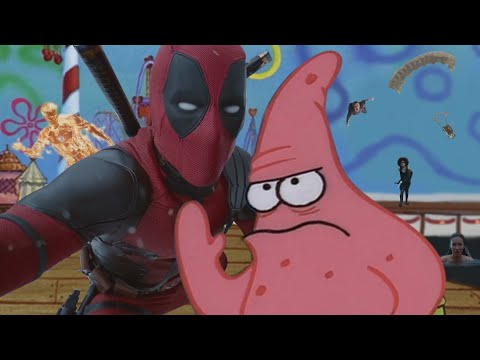 Deadpool vs Patrick Star