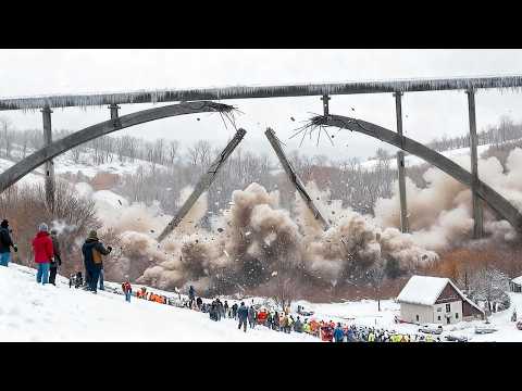 Největší Stavební Nehody a Selhání Natočené na Kameru