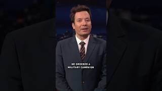 Jimmy recaps the ongoing war in Iran using #Trump’s own words. #FallonTonight 