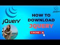 How to download jQuery? #jQuery