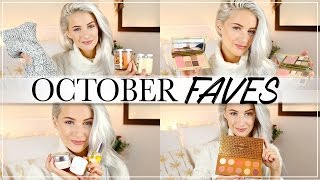 OCTOBER FAVOURITES AND NEW IN PRODUCTS I LOVE