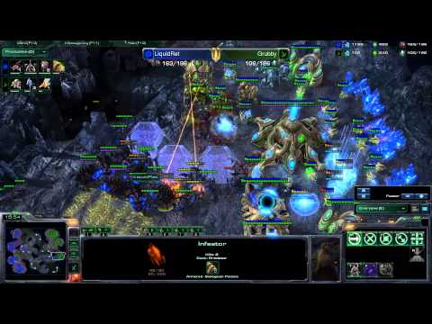 Dreamhack WCS Europe 2012 - Grubby vs LiquidRet Game 1 - PvZ Daybreak - SC2Samuel