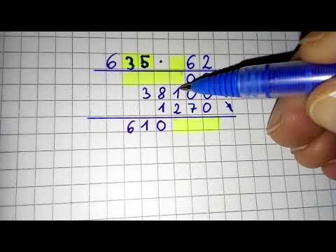 Schriftliche Multiplikation mit Lücken d