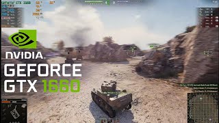 NVIDIA GTX 1660 SUPER 6GB | WORLD OF TANKS | HIGH SETTING   #benchmark     #gameplay