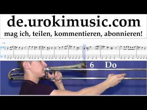 Posaune Lernen Mariah Carey - All I Want For Christmas Is You Tabulatur Teil#2 um-i995