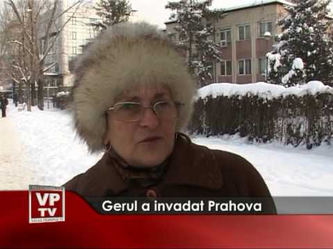 Gerul a invadat Prahova