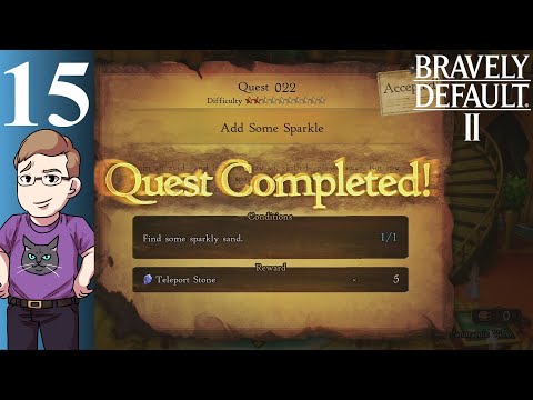 Let's Play Bravely Default 2 (Blind) Part 15 - Prince Castor and the Peace Ring