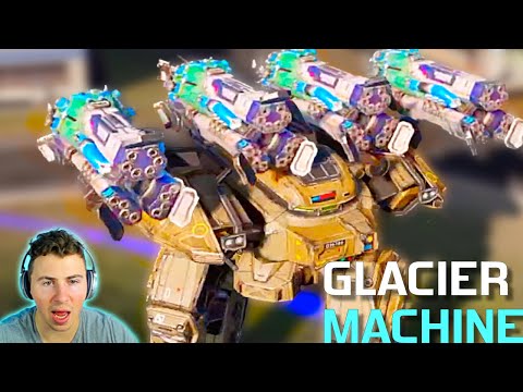 The Glacier Behemoth Is An ABSOLUTE MONSTER - UNFAIR Freeze Rocket Firepower | War Robots