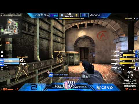 | LDLC-Blue vs Menace | (bo1) Inferno | $7,000 RGN EU Intercontinental II LBR5 |
