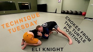 Technique Tuesday: Eli Knight - Chokes from turtle position