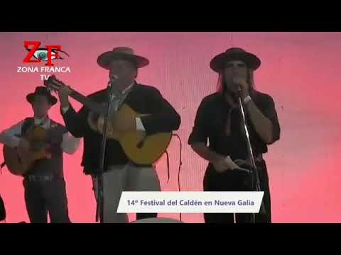 El indio pampa en el festival del calden