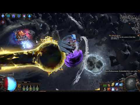Path of Exile 3.6 Vortex/Cold snap Ci Occultist Uber Elder Deathless