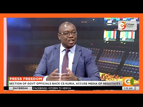 Javas Bigambo: Kenya has not done much to celebrate and protect the place of journalists and media