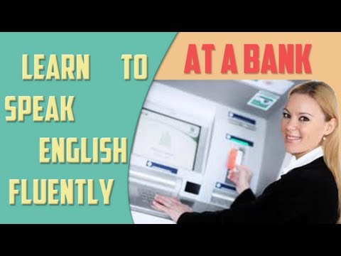 At a bank - Financial English Lesson - English Training Online