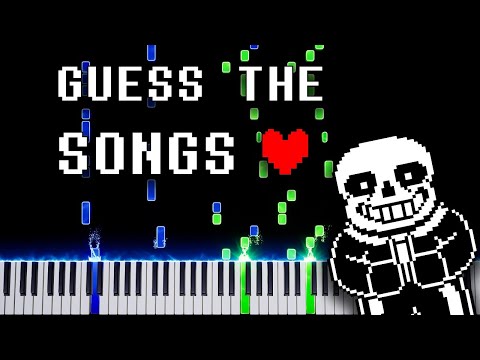 Do You Know Undertale Music? (Guess 50 Themes on Piano)