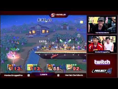 Tipped Off 10 9/20/14 - Losers- Harriet/DarkSonic (Fox/ZSS) vs Wenbo/DruggedFox (C.Falcon) - Project