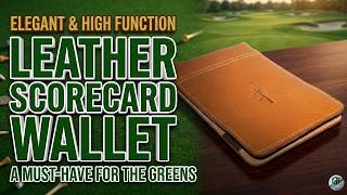 Premium Leather Scorecard Wallet Review | Best Golf Accessories 2026