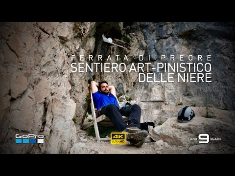 Sentiero ART-PINISTICO DELLE NIERE | Ferrata di Preore (TN) - [4K]