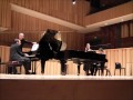 Astor Piazzolla: Milonga del Angel for 2 pianos ...