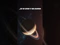 Did you know it rains diamonds on Saturn??  #fact #cosmos #space