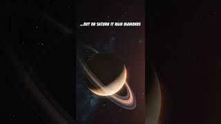 Did you know it rains diamonds on Saturn??  #fact #cosmos #space