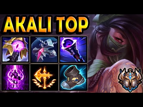 Akali TOP vs Maokai [ T1 Roach ] Lol Korea Challenger ✅