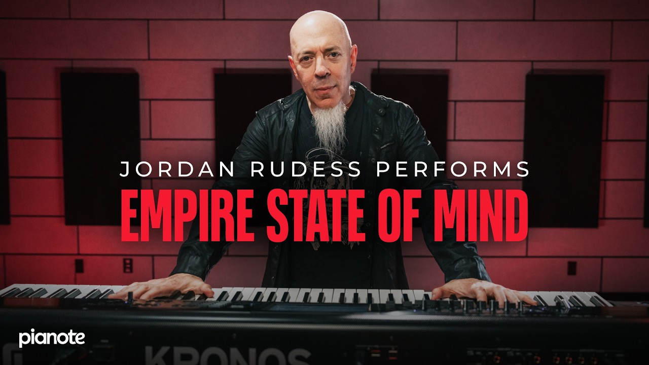 Jordan Rudess Performs "Empire State of Mind" On The Spot