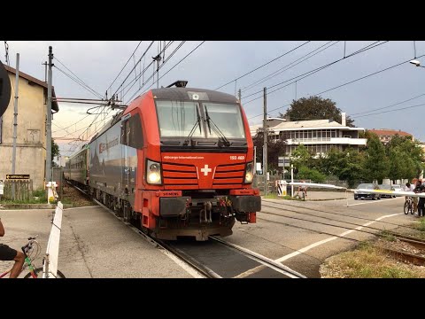 Autostrada Viaggiante di RAlpin in partenza da Borgomanero e diretta a Friburgo via Domodossola