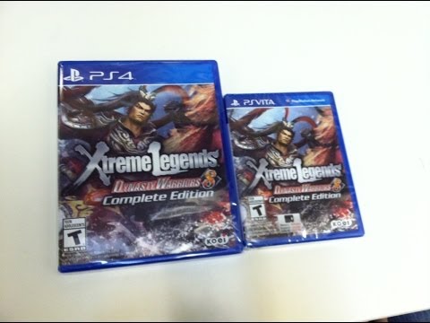 Dynasty Warriors Xtreme Legends Complete Edition Unboxing