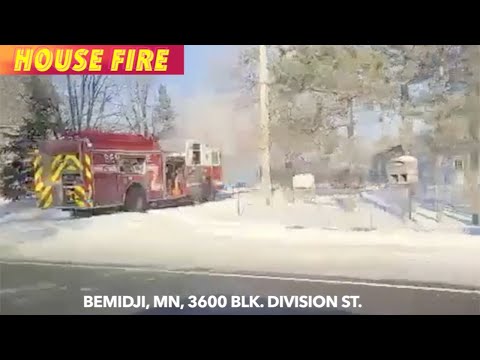 Saturday Morning House Fire In Bemidji