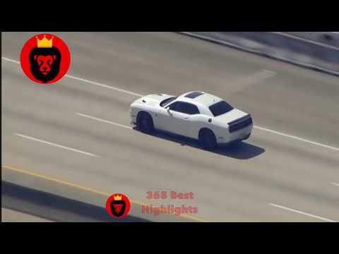 Car Chase that got away (Dodge Hellcat)