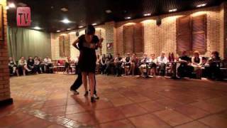 Alexander Krupnikov and Natasha Sorokina, Russia, Moscow, Milonga "On Board", 17.04.2010 (3)