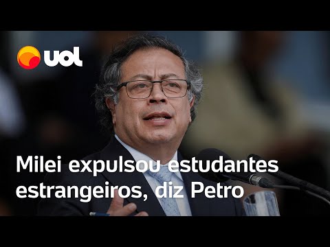 Presidente da Colômbia reage a medida de Milei que afeta estrangeiros: 'Expulsos do país'