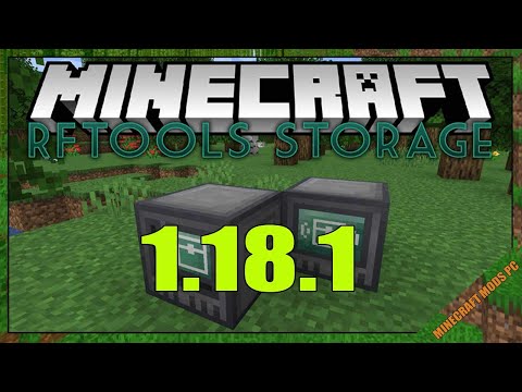 RFTools Storage Mod 1.18.1 & How To Install for Minecraft