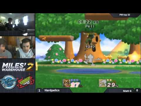 Miles Warehouse 2 PM Top 32 - Matt G vs Hardpelicn