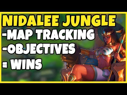 How To Carry With Nidalee Jungle WITHOUT Getting A Bunch Of Kills! Control The Map Like a Pro - LoL