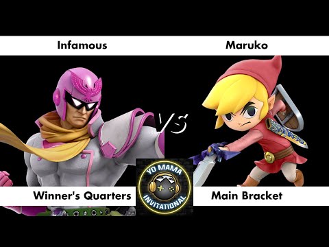 Yo Mama Invitational - Winner's Quarters - Infamous (Captain Falcon) vs Maruko (Toon Link)