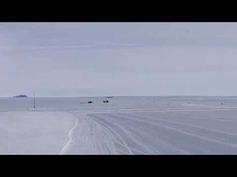 Video of the Icelandair Boeing 767-300(ER) [TF-ISN] landing in Troll Airfield in Antarctica