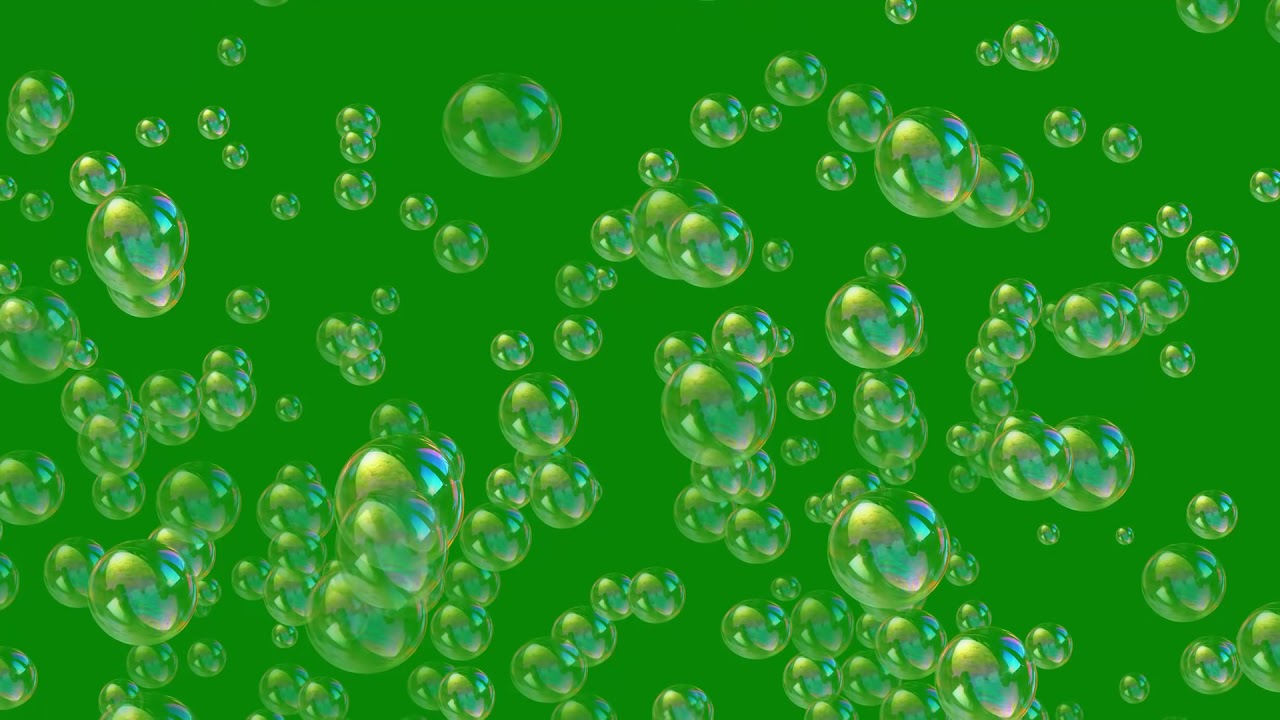 Free Soap Bubbles Green Screen Background | HD 1920x1080p
