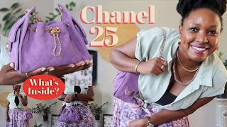 Download lagu 💜 What’s in My Mini Chanel 25? | Purple Suede Edition! mp3