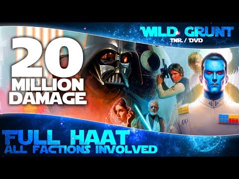 Grunt Plays: 20 MILLION Damage: Full HAAT Raid | Star Wars Galaxy of Heroes