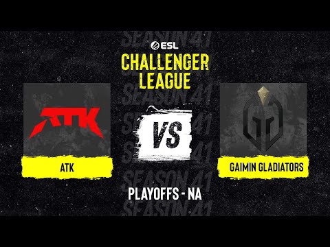 ATK vs Gaimin Gladiators - Map 2 [Overpass] - ESL Challenger League S41 - Playoffs - NA