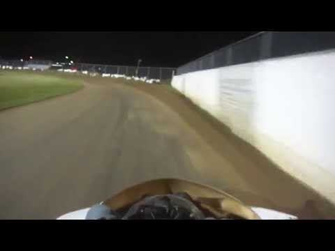 Kenny Naber Helmet Cam Lawrenceburg Motorcycle Speedway 6