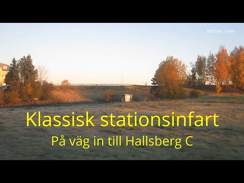 2011-10-21 HALLSBERG C - En klassisk stationsinfart