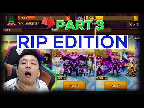 [PART 3] VRK AGAIN!!! Siege Battle RIP Edition - isengdudegame Summoners War