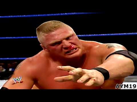 Brock Lesnar vs Chris Benoit SmackDown! 12/4/2003 Highlights