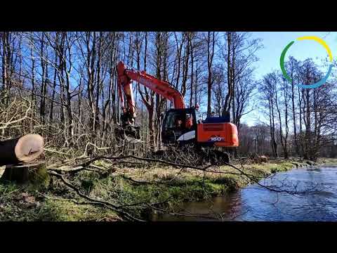 Oprensning af Åkær å